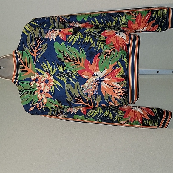 JEALOUS TOMATO FLORAL ZIP-UP JACKET - Picture 4 of 10